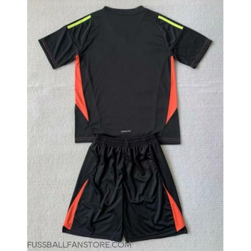 Argentinien Torwart Replik Heimtrikot Kinder Copa America 2024 Kurzarm (+ Kurze Hosen)